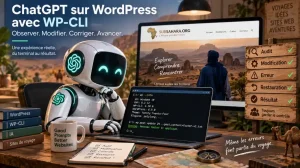 ChatGPT sur WordPress avec WP-CLI : mon premier test réel